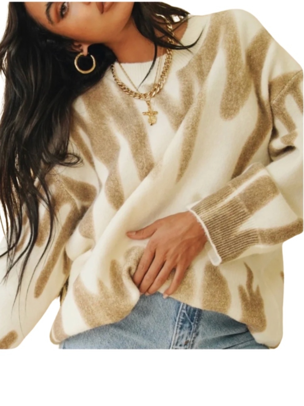 Verge Girl Along The Sidewalk Knit Sweater